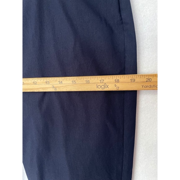 Chico's Brigitte So Slimming Pants Women 1.5 US 10 Navy Blue Stretch - Picture 7 of 10